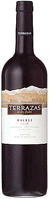 Terrazas de los Andes 2007 Malbec